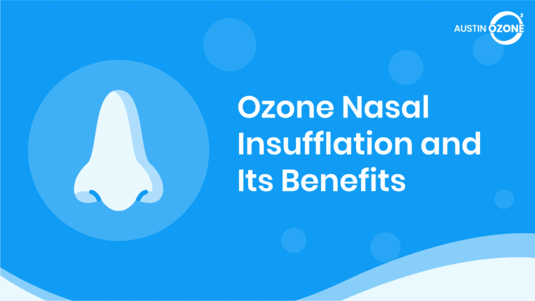 Ozone Nasal Insufflation and Its Benefits